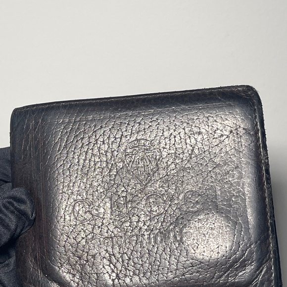 Gucci Brown Leather Wallet Bi-Fold Mens Wallet - Picture 14 of 17